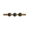 ONEKNOB HOOK RACK WITH BLACK STONE FILLER