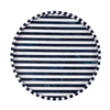 Round Stripe Pattern Resin Inlay Tray