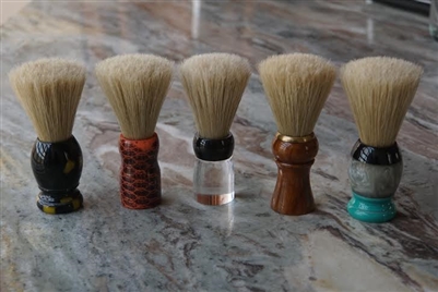 Natural Bristle Shaving Brushes