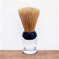 Natural Bristle Shaving Brush - Clear