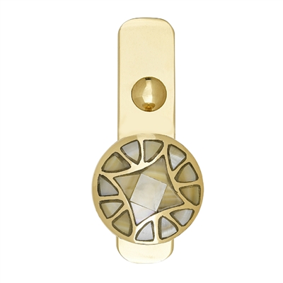 Mother of Pearl Knob Wall Hook