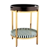 Stainless Steel Frame End Table