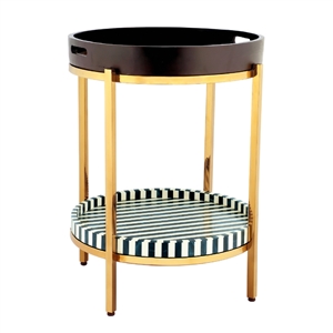 Stainless Steel End Table