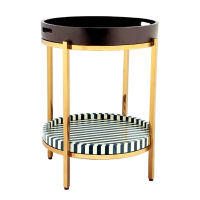 Stainless Steel End Table