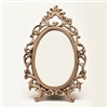 VINTAGE STYLE DECORATIVE VANITY MIRROR IN SILVER