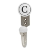 Alphabet C Ceramic Wall Hook