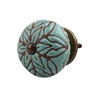 Etched Ceramic Drawer Knob