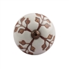 Etched Ceramic Drawer Knob