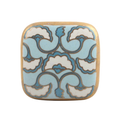 Square Ceramic Drawer Knob