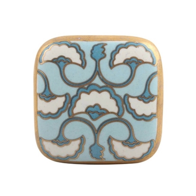 Square Ceramic Drawer Knob