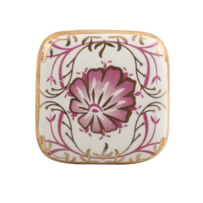 Square Ceramic Drawer Knob