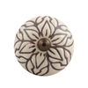 Etched Ceramic Drawer Knob