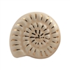 Beige Shell Ceramic Drawer Knob