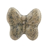 Beige Butterfly Ceramic Drawer Knob