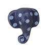 Purple Elephant Ceramic Cabinet Knob