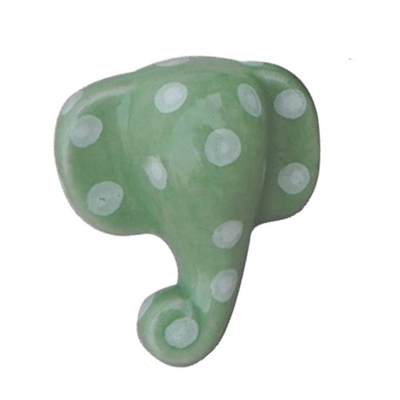 Elephant Ceramic Cabinet Knob