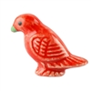 Red Bird Ceramic Cabinet Knob