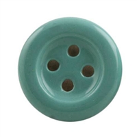 Sea Green Ceramic Button Cabinet Knob