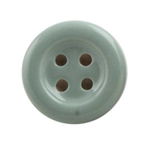 Sage Green Ceramic Button Cabinet Knob