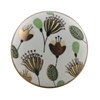 Golden Poppy Ceramic Cabinet Knob