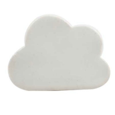 White Cloud Ceramic Knob