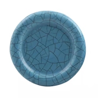 Turquoise Crackle Ceramic Knob
