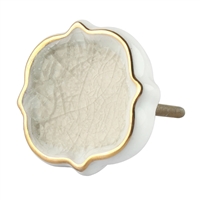 Ornate Ceramic Cabinet Knob
