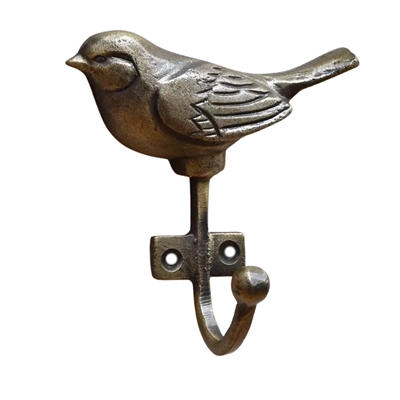 Bird Wall Hook in Antique Finish