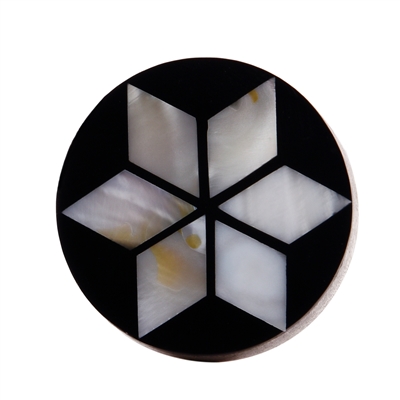 Mother of Pearl & Resin Cabinet Knob