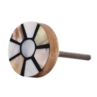 Mother of Pearl & Resin Cabinet Knob