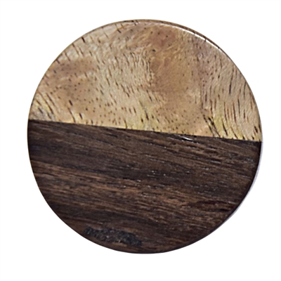 Round Wooden Cabinet Knob