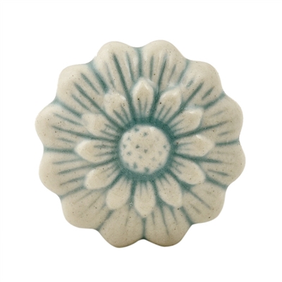 Flower Ceramic Cabinet & Drawer Knob