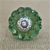 Bottle Green Melon Glass Cabinet Knob