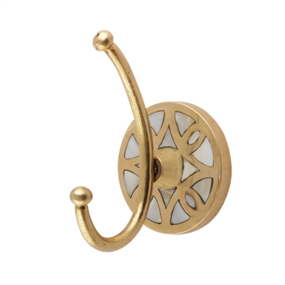 Golden Brass Wall Hook