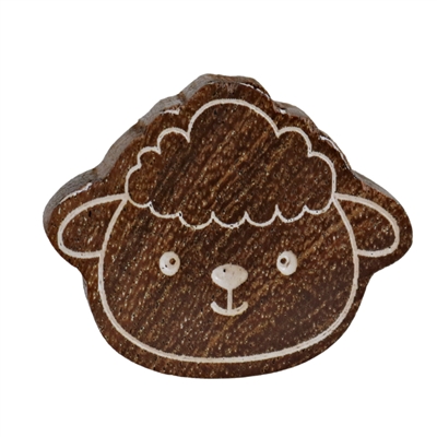 Wooden Sheep Cabinet Knob
