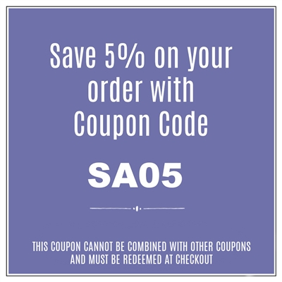 Save 5% On Your Order Coupon