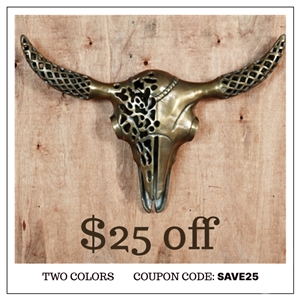 Ornate Bull Skull Coupon