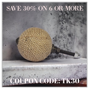 Jute Cabinet Knob Coupon