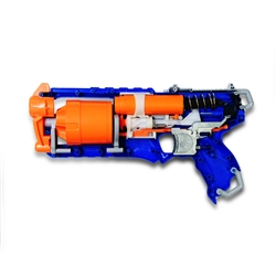 Nerf Strongarm Fully Modded w/Unleashed Solid Final Stage Kit