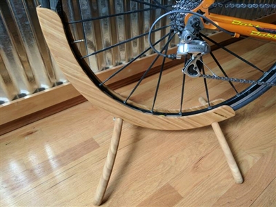 Ready to ship- Bamboo Road Bike Stand