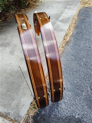 Ready to ship- South American Walnut with Stripes 26" x 2.5" width