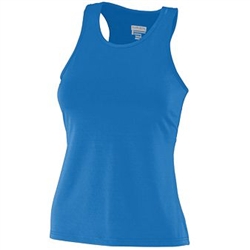 Augusta Ladies Poly/Spandex Solid Raceback Tank