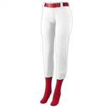 Augusta Ladies Low Rise Homerun Pant-GIRL'S