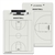 Champro BasketBall Coach's Board 9" X 12"