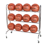 Champro 12 Ball Rack With Casters