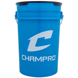 Champro 6-Gallon Optic Blue Ball Bucket