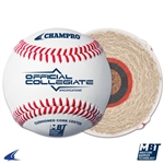 Champro Collegiate Specifications - Full Grain Leather Cover - Flat Seam