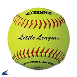 Champro Little League 12" Tournament Fast Pitch Softball- Leather Cover