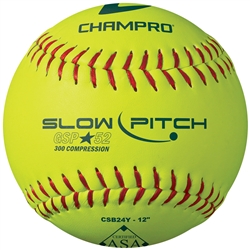 Champro ASA 12" Slow Pitch- Durahide Cover .52 COR