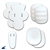Champro Economy Die Cut 7 Piece Youth Pad Set